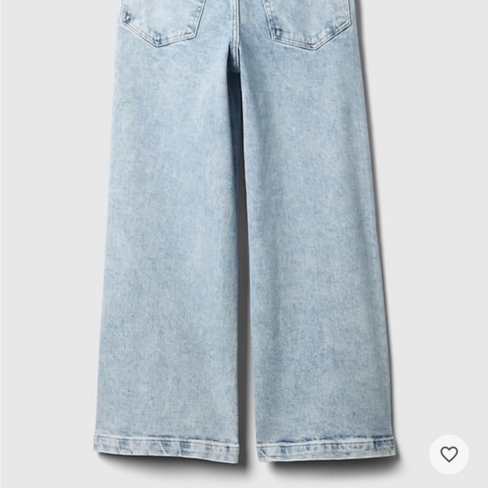 Gap high rise stride wide-leg ankle jeans. size 14/32 regular. NWT. - Picture 6 of 6